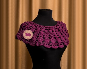 Crochet collar pattern, Detachable collar crochet chart pattern, PDF pattern, Peter Pan collar, Instant Download 2002