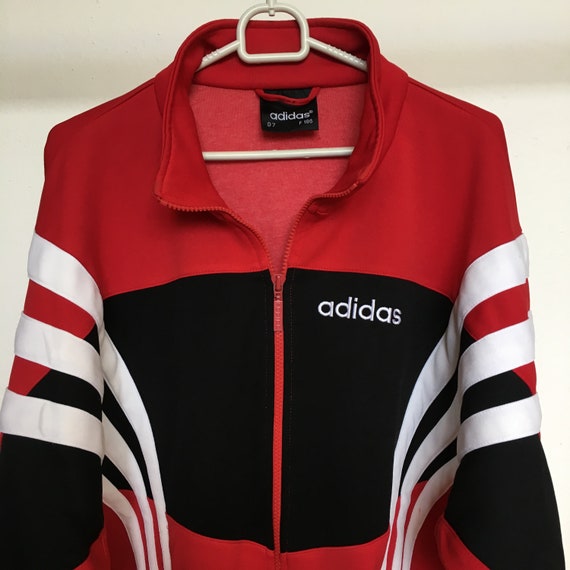 red adidas shirt mens