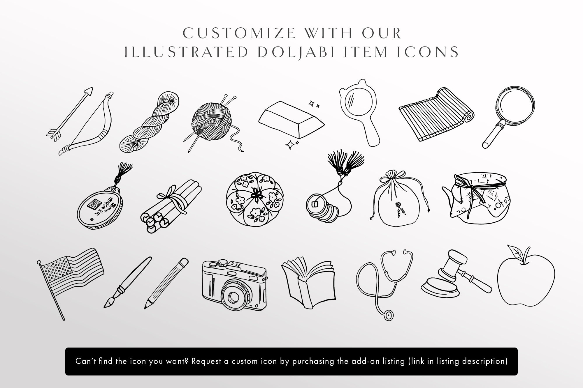 Doljabi Board Sign Template With Icons Printable Dohl - Etsy
