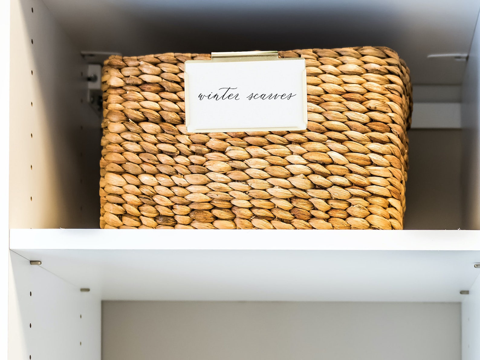 Calligraphy Storage Bin Labels Template: DIY Home Organization (digital ...