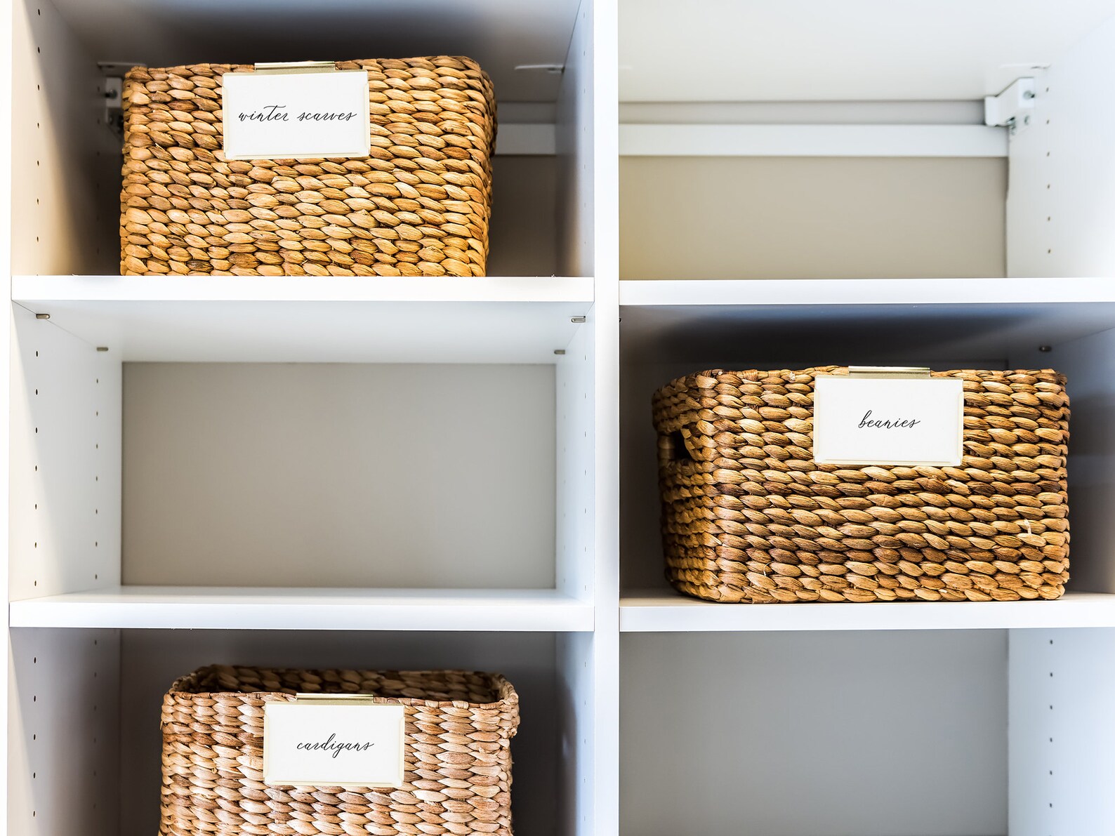 Calligraphy Storage Bin Labels Template: DIY Home Organization (digital ...