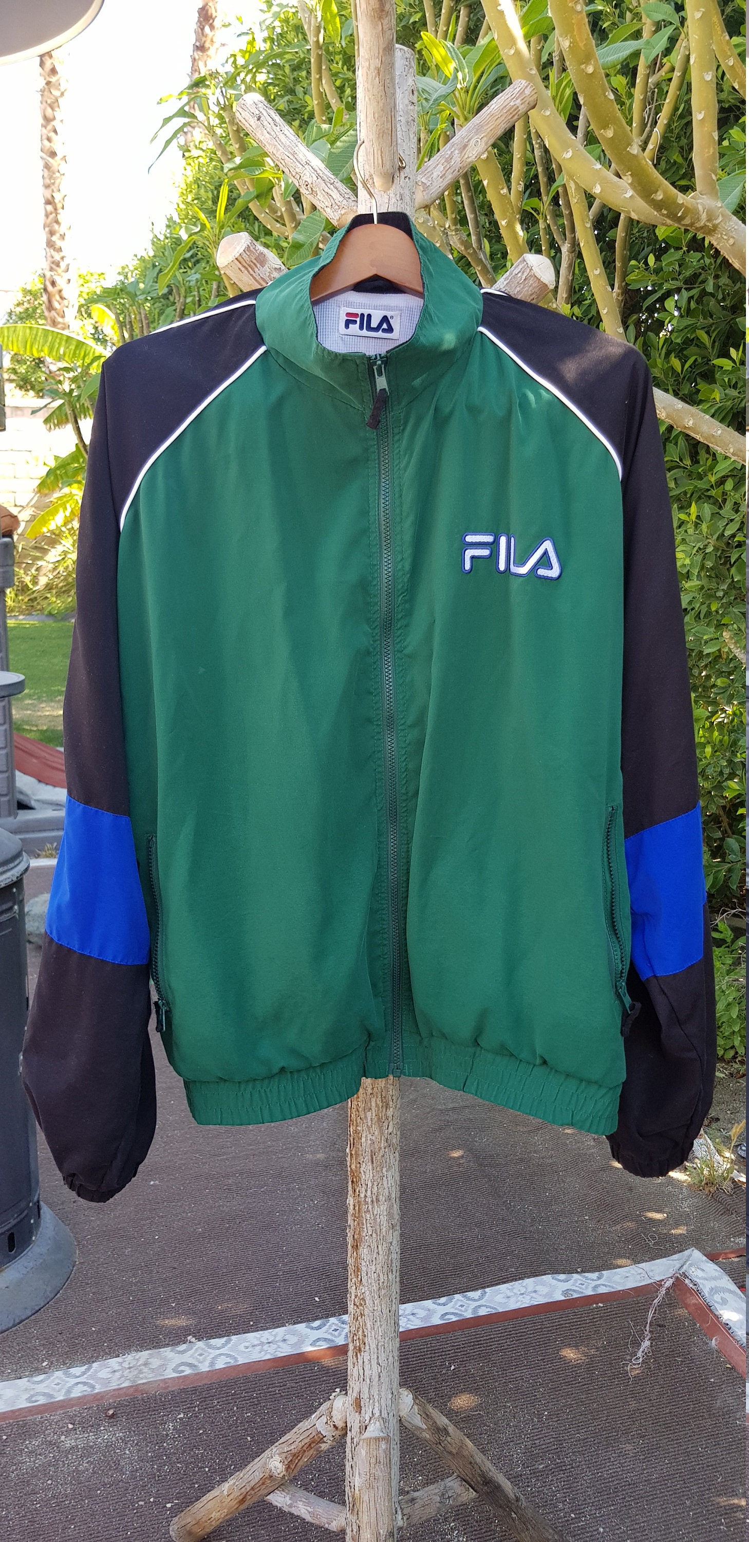 fila color block jacket