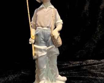Lladro Fisherboy in mint condition