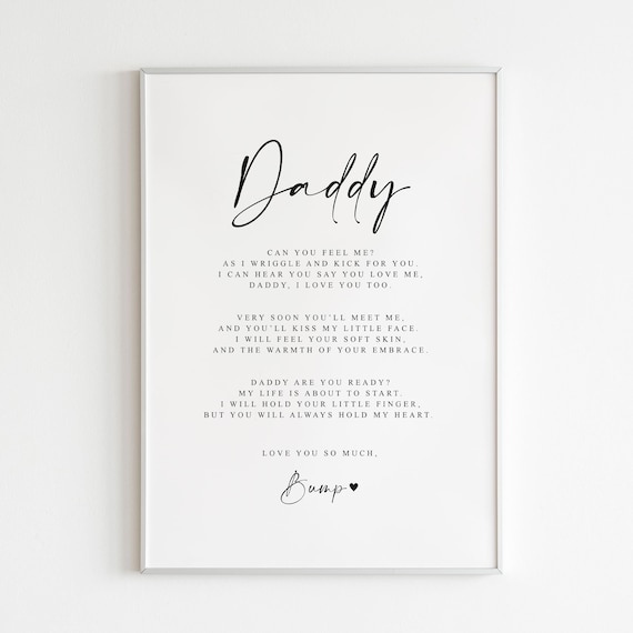 bump to daddy gifts