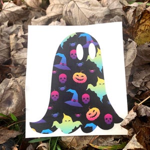 Halloween Ghost Vinyl Decal