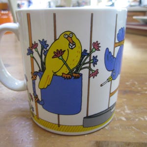 TAYLOR & NG  1981 Birds in Cage mug