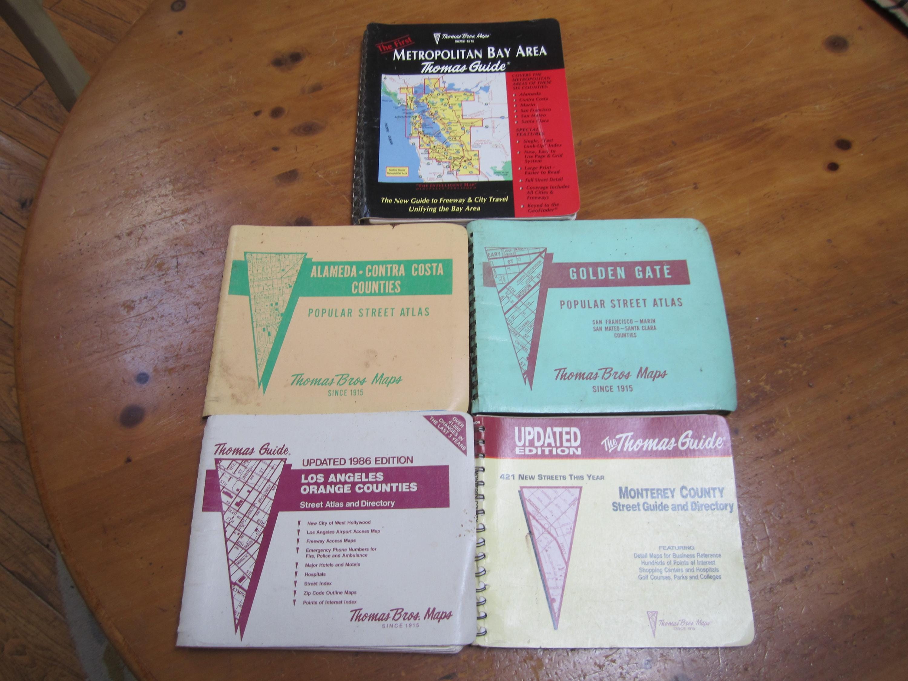Thomas Guide Los Angeles Map - Etsy