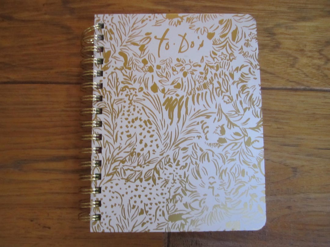 LILLY PULITZER 2025 to Dos Day Planner Notebook Etsy