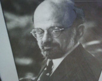 ALLEN GINSBURG autographed photo