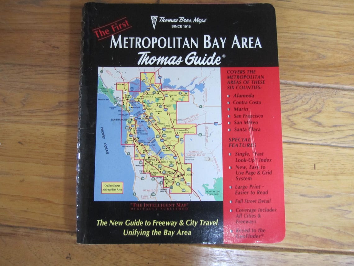 Thomas Bros. Maps the Thomas Guide CALIFORNIA Regional Atlases - Etsy