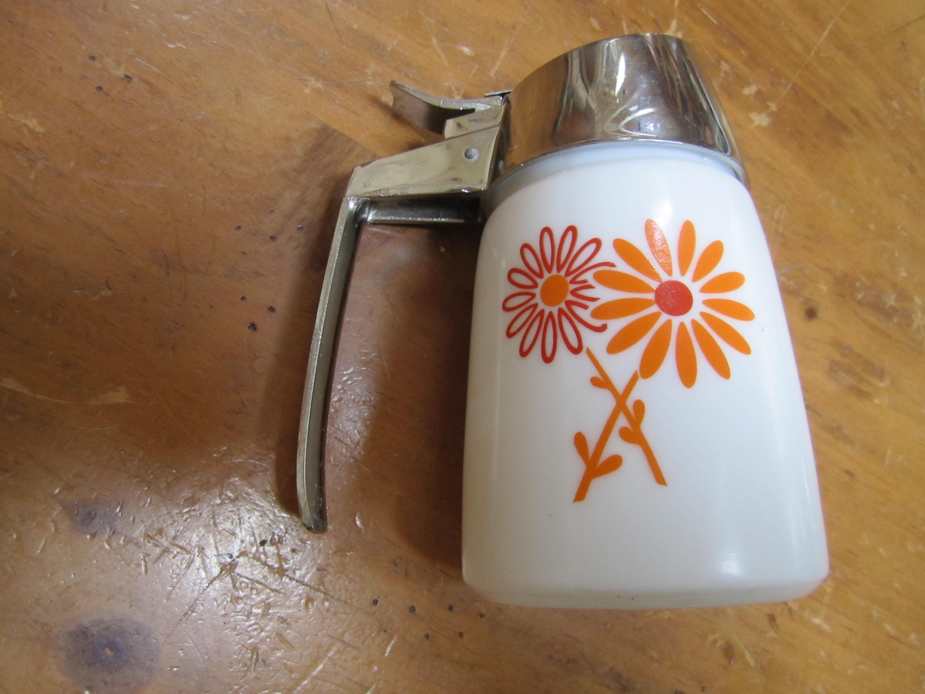 Vintage Santa Barbara Dispensers Flower Power Syrup Dispenser NEW Etsy