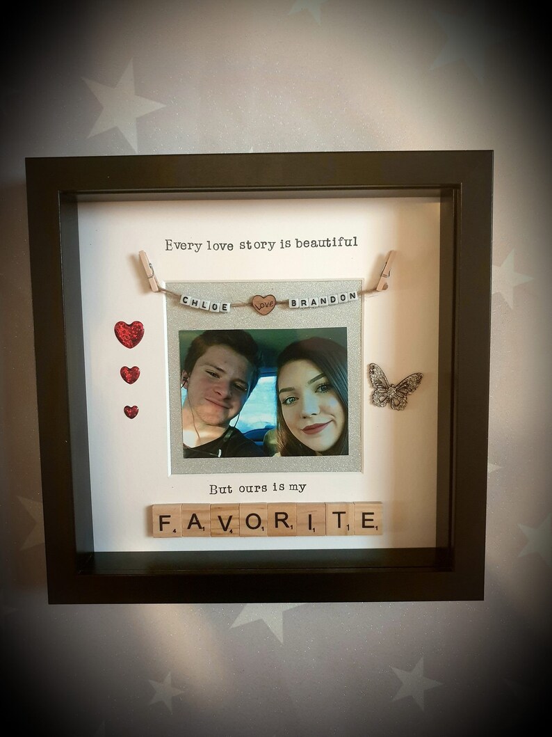 handmade photo frame for boyfriend