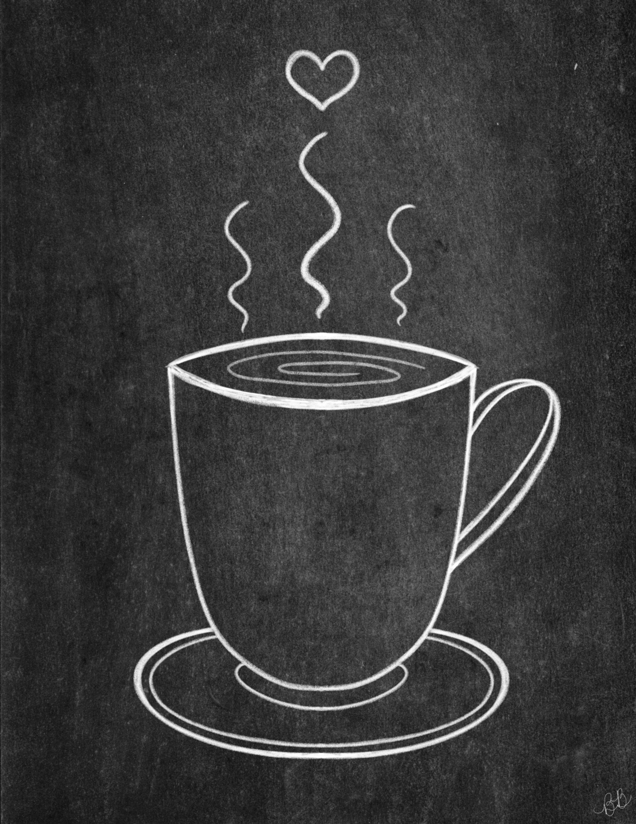 Coffee Chalk Etsy
