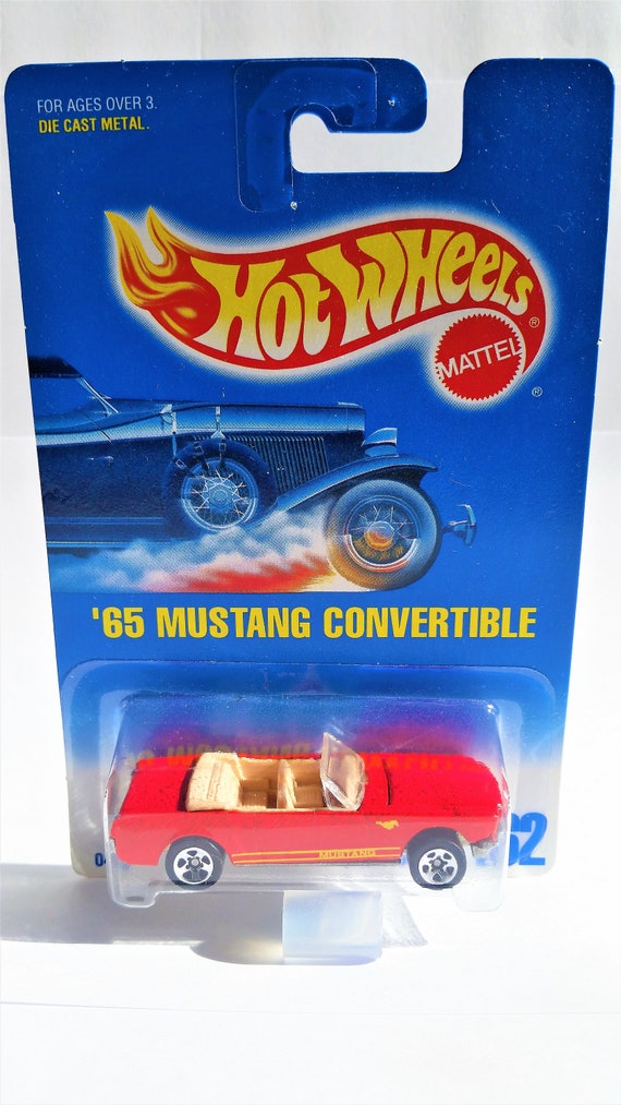 hot wheels 65 mustang convertible
