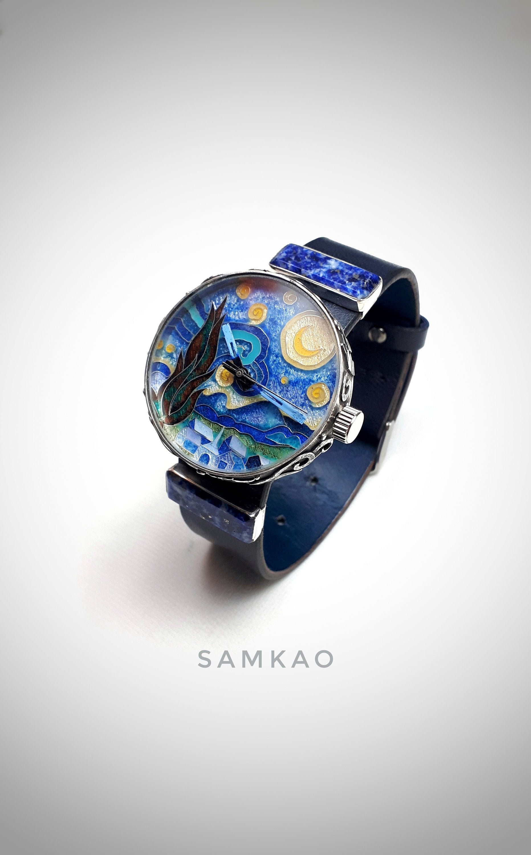 Van Gogh Starry Night Watch Magnetic Band Starry Night Online Van
