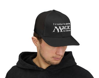 Magic The Gathering Trucker Cap, Snapback Gaming Hat