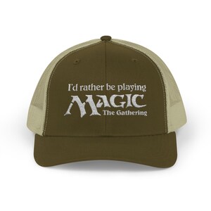 Casquette camionneur Magic The Gathering, casquette gaming snapback image 7