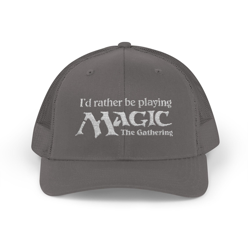 Casquette camionneur Magic The Gathering, casquette gaming snapback image 6