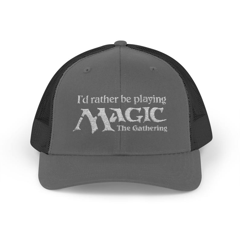 Casquette camionneur Magic The Gathering, casquette gaming snapback image 8