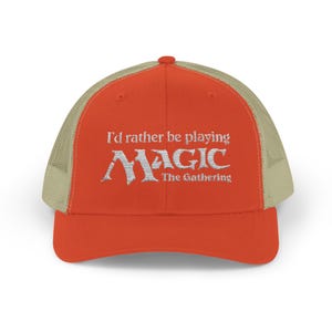 Casquette camionneur Magic The Gathering, casquette gaming snapback image 9