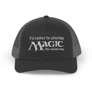 Casquette camionneur Magic The Gathering, casquette gaming snapback image 5