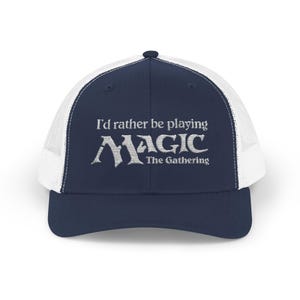 Casquette camionneur Magic The Gathering, casquette gaming snapback image 10