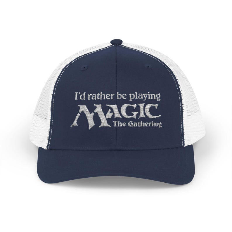 Casquette camionneur Magic The Gathering, casquette gaming snapback image 10