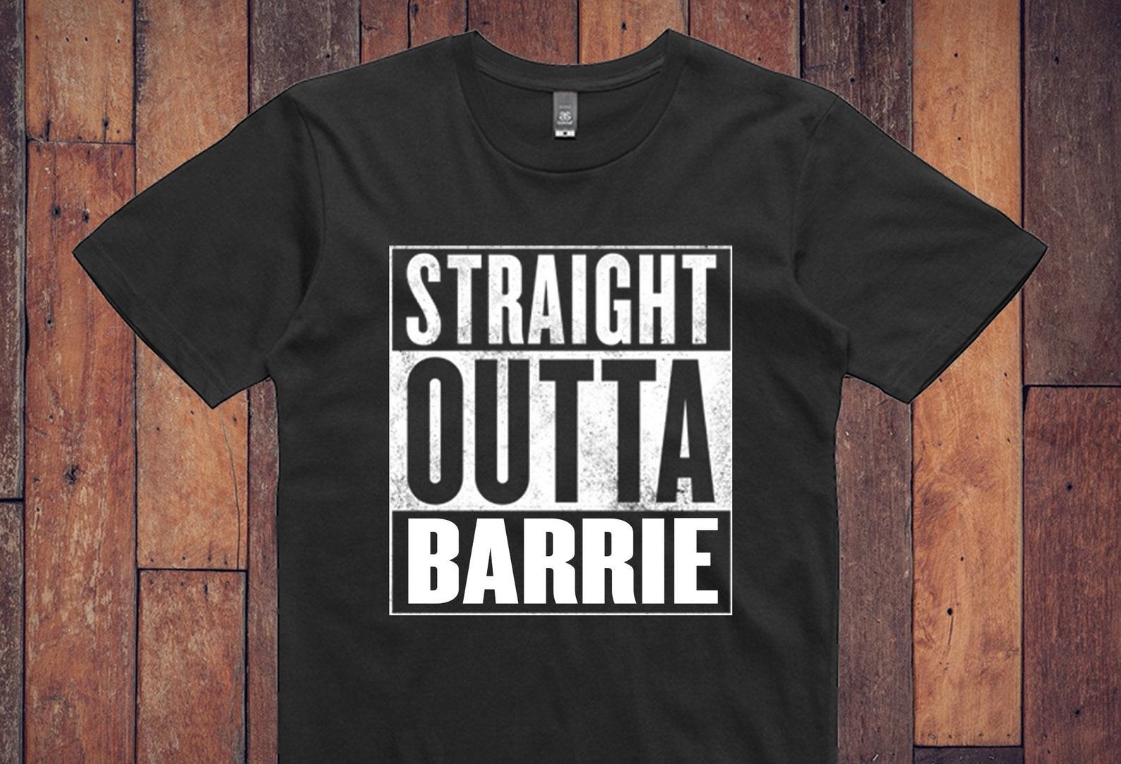 Barrie Shirt Straight Outta Barrie Ontario Shirt Etsy