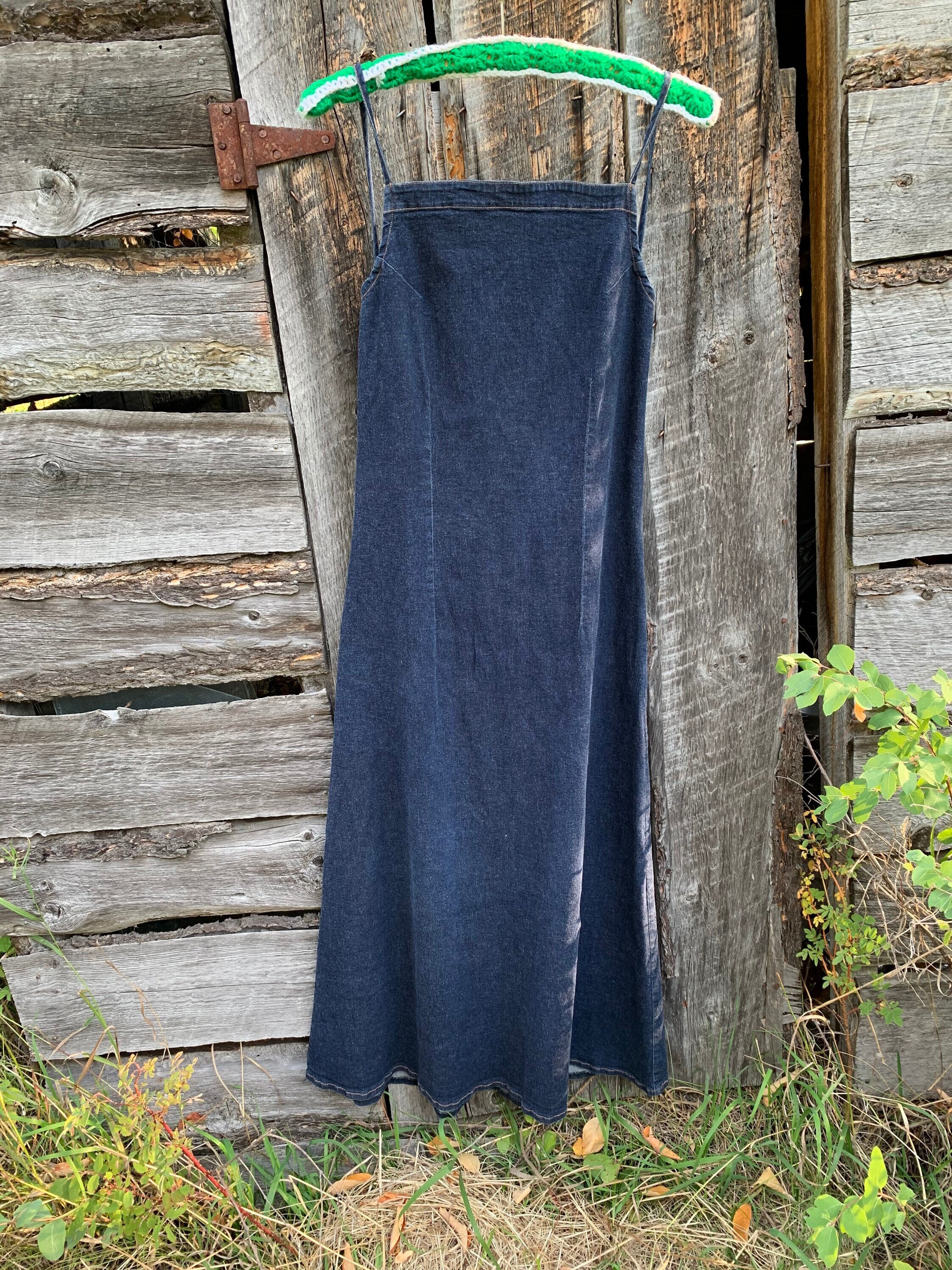 denim dress size 12