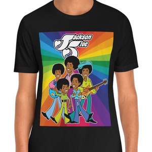 Jackson 5 Regenbogen Cover Tee