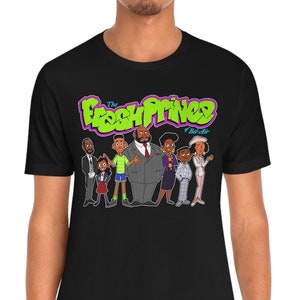 Fresh Prince of Bel Air Cartoon T-shirt