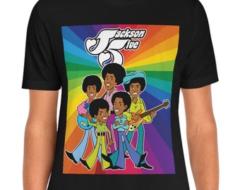 Jackson 5 Rainbow Cover Tee