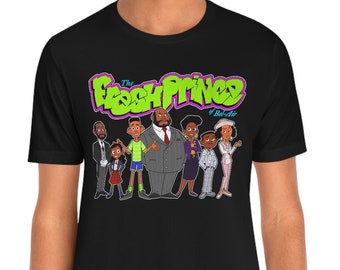 Fresh Prince of Bel Air Cartoon T-shirt