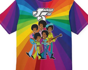 Jackson 5 Rainbow Tee
