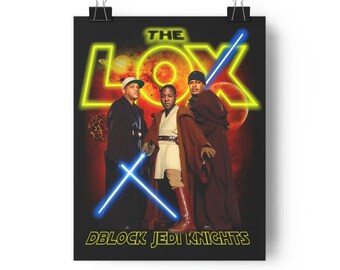 The LOX DBlock Jedi Knights Poster