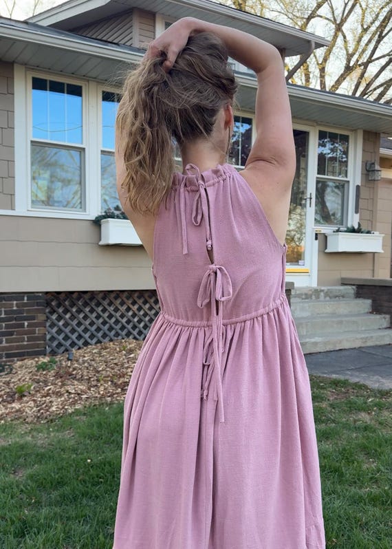 Flowy Maxi Dress Sewing Pattern: Maternity-friendly, Double-lined (PDF  Pattern) - Etsy