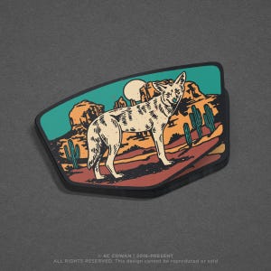 Coyote Sticker