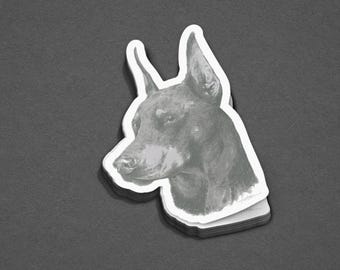 Doberman Sticker DISCONTINUED