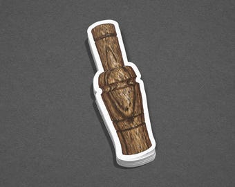 Duck Call Sticker DISCONTINUED