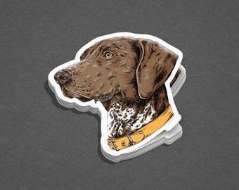 German Shorthaired Pointer Sticker