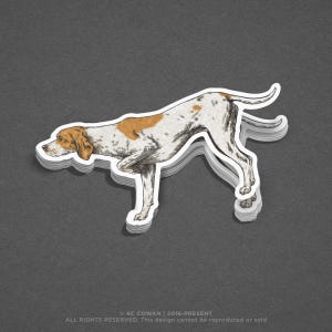 English Pointer Sticker