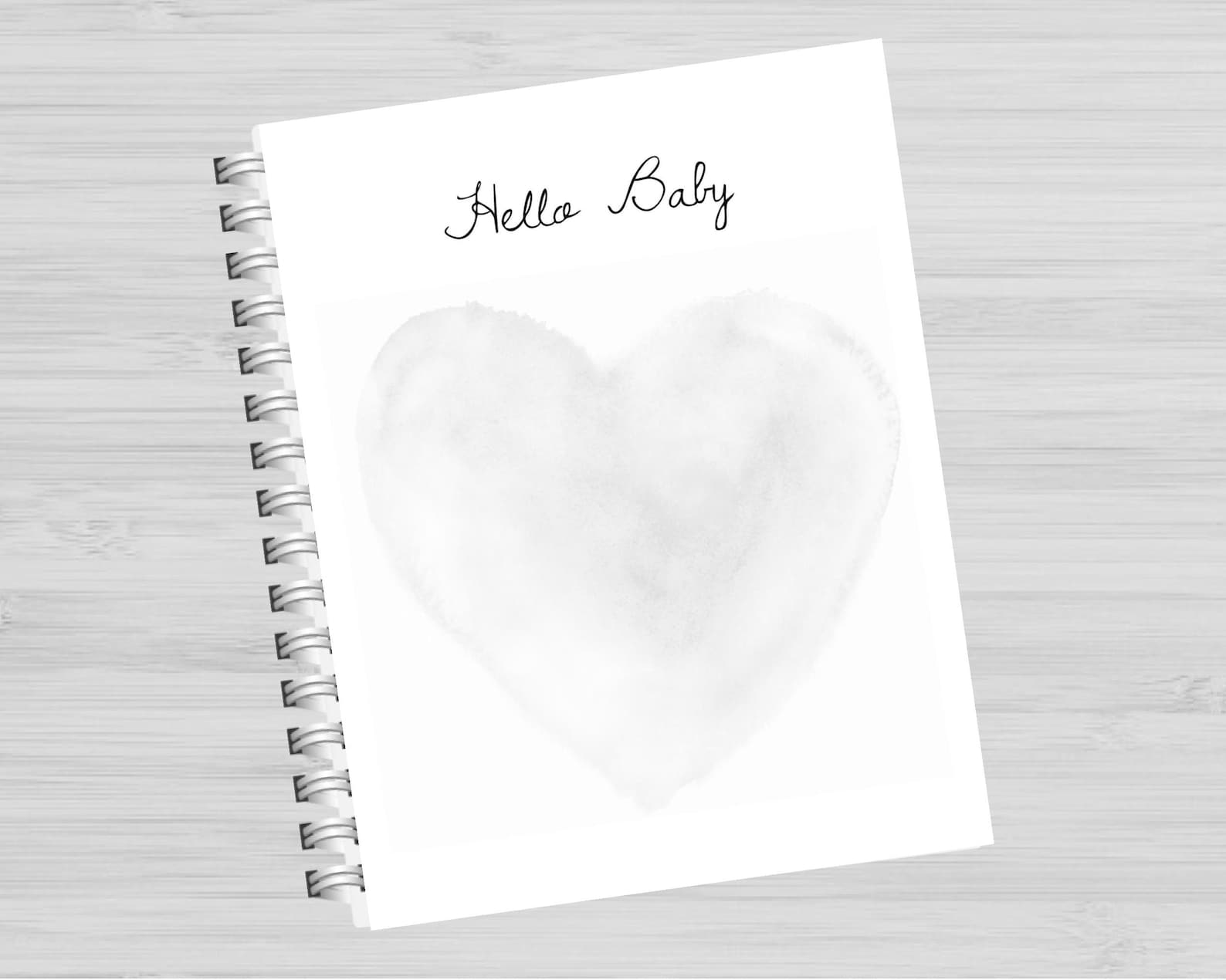Printable Baby Memory Book Pages Black & White Instant Download 87
