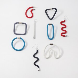 9 individual earring to mix and match with your necklace extensions - personalize the colors