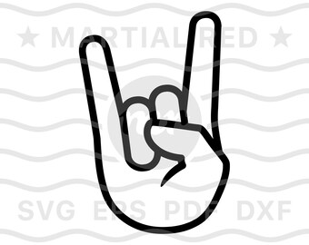 Heavy Metal Clipart Etsy