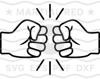 Download Fist Bump Svg Etsy