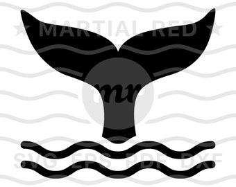 Whale tail svg, mermaid svg, mermaid tail svg, whale svg, making waves svg, svg, cut file, design, dxf, clipart, vector, icon, eps, pdf, png
