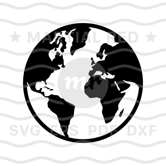 Earth Svg Planet Earth Svg Planet Svg World Svg Earth Day Etsy