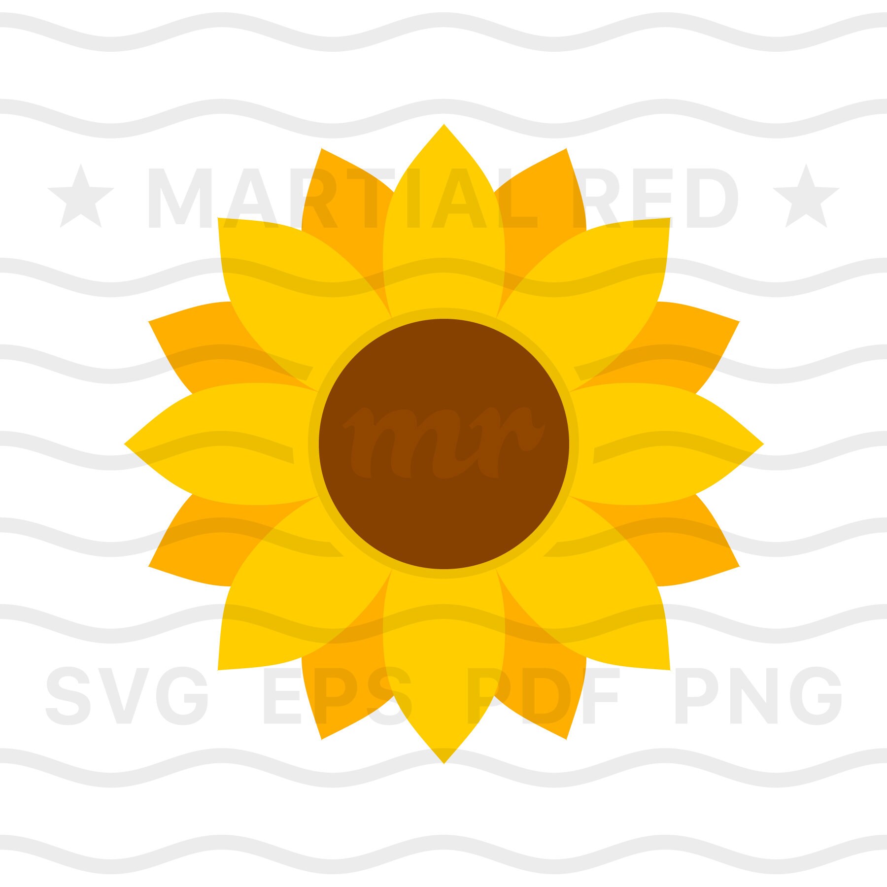 Download Sunflower Svg Sunflower Blossom Svg Yellow Flower Svg Etsy