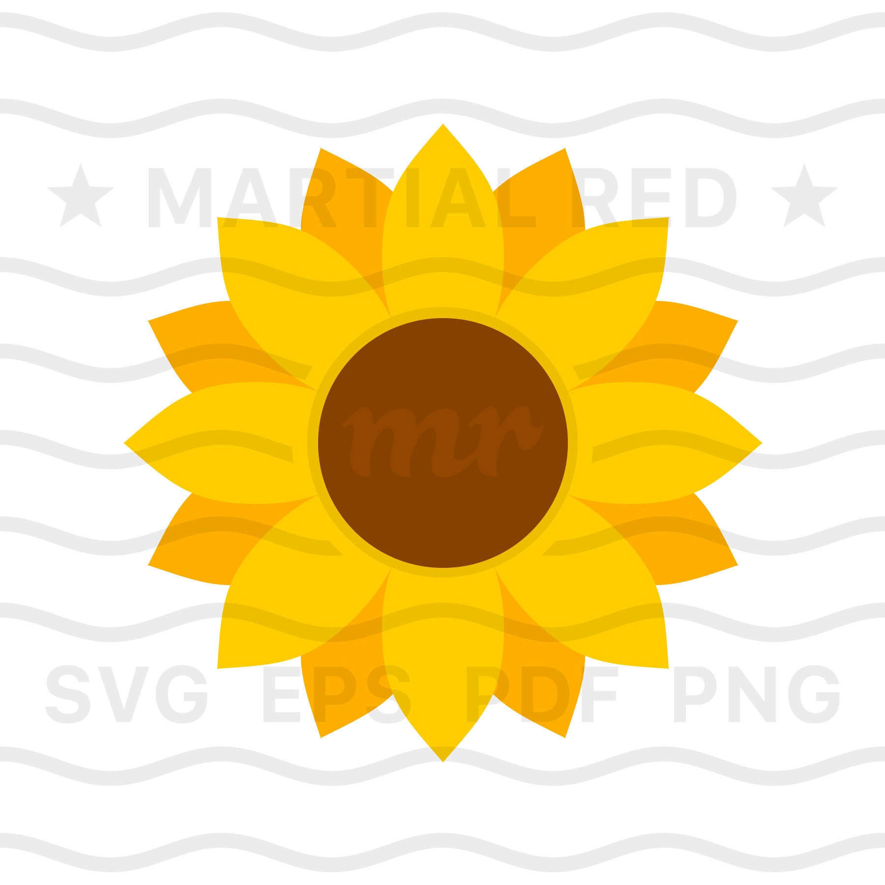 Sonnenblume Svg Sonnenblumenbluten Svg Gelbe Blume Svg Etsy