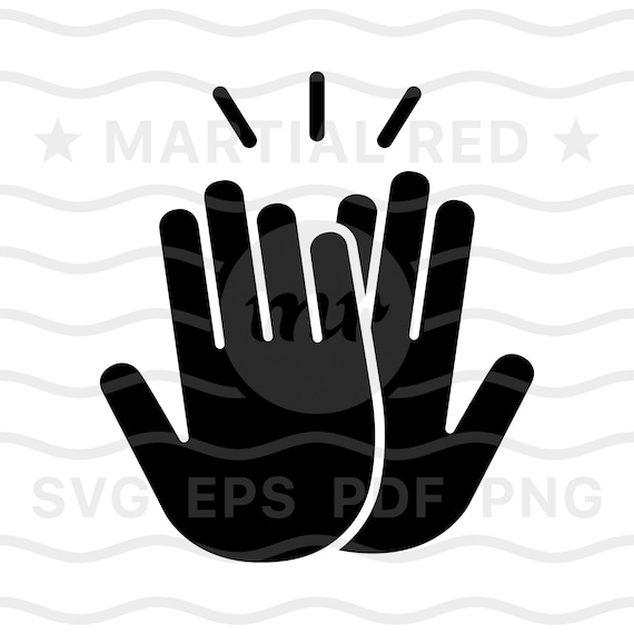 High five svg, high 5 svg, hand gesture, give me five, up high, celebration  svg, line art, design, dxf, clipart, vector, icon, eps, pdf, png